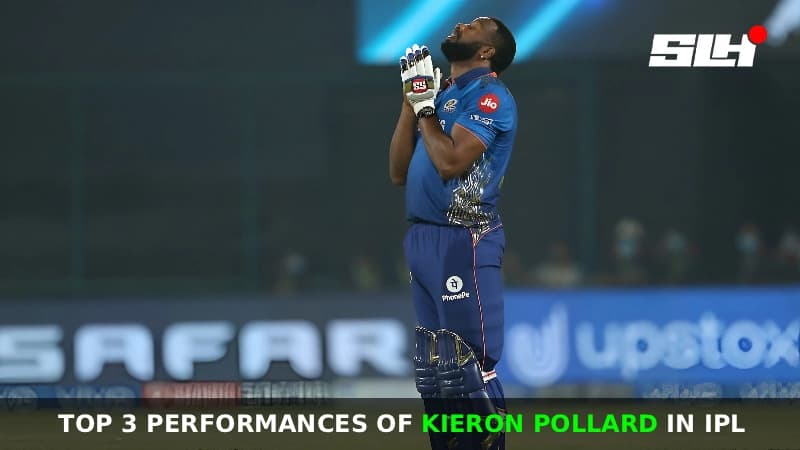 Top 3 performances of Kieron Pollard in IPL