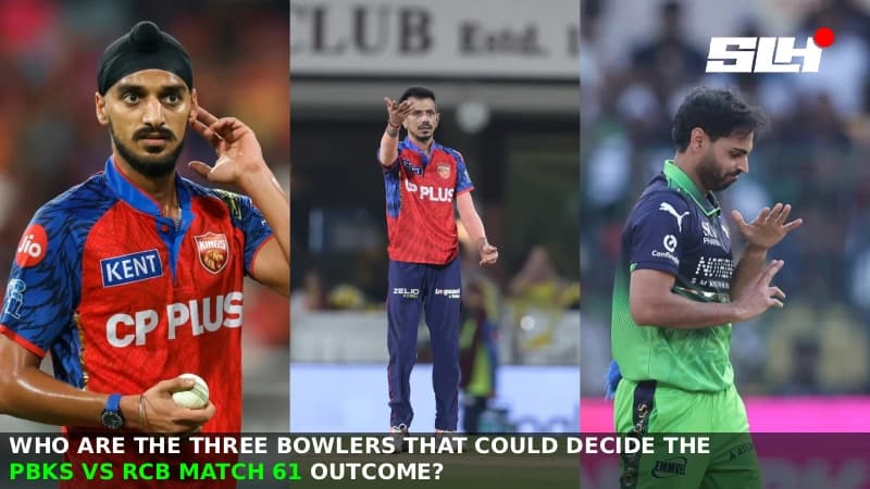 Who Are the Three Bowlers That Could Decide the PBKS vs RCB Match 61 Outcome?